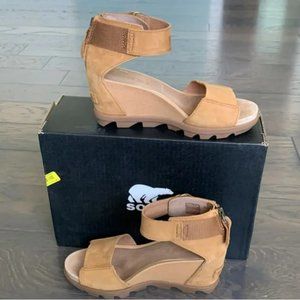 SOREL JOANIE II Ankle Strap Camel brown US 7